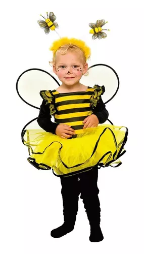 Disfraz de abejorro para niños, disfraz de abeja melífera para