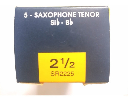 Caña Saxofón Tenor Sib - Bb 2 1/2 Sr2225