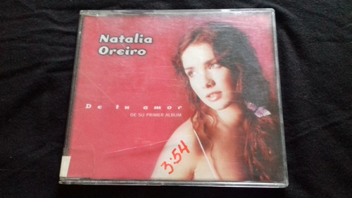Cd Promocional Single Escaso Natalia Oreiro De Tu Amor