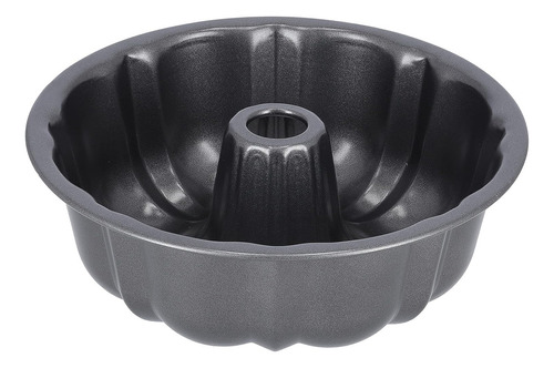 Budinera Savarin Molde Antiadherente Teflon Horno 26 Cm Color Gris Oscuro