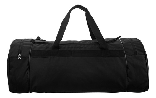 Bolso Tactico Viajero Urbano Unisex Correa Ajustable Amplio Color Negro Liso