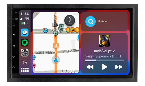 Multimidia Ecosport 2010 2012 Android 13 Carplay 2gb 64gb 7p