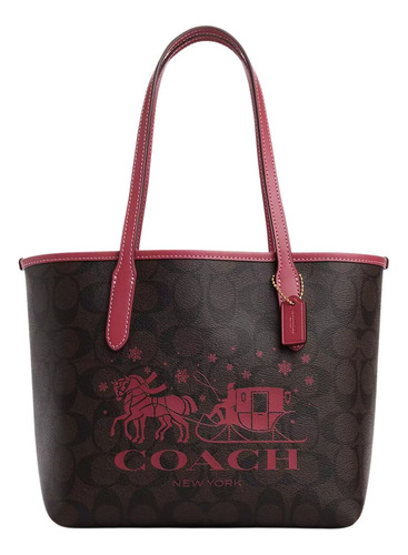 Cartera Mini Tote Coach City Horse