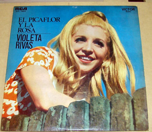 Violeta Rivas El Picaflor Y La Rosa Lp Argentino / Kktus