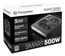 Comprar Fuente De Poder Thermaltake Smart 80+ White Certified 500w