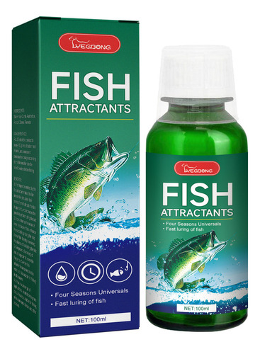 Atrayentes De Pescado Con Aroma Natural A Cebo, 100 Ml