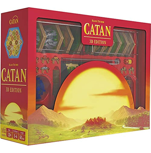 Juego De Mesa Catan 3d Edition | Juego De Estrategia | Juego