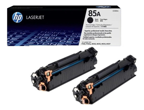 Dual Pack 2 Cartuchos Originales Hp 85a Laserjet (ce285ad)