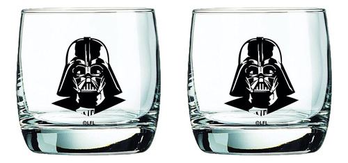 Juego De Vasos De Star Wars - Darth Vader - Juego De Regalo 