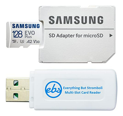 Tarjeta De Memoria Samsung 128gb Evo Plus Con Adaptador Para