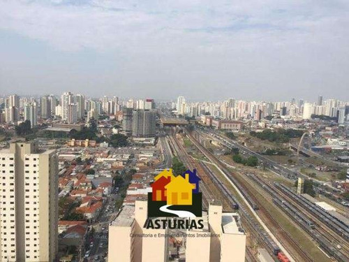 Imagem 2 de 11 de Apartamento 02 Dormi, 01 Suíte No Belenzinho - 1611-1