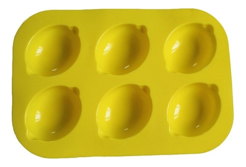Molde De Silicona 6 Incluso Limón