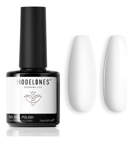 Modelones Esmalte De Uas De Gel, 1 Unidad De 0.5fl Oz De Col