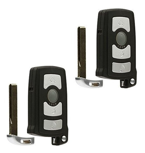 Carcasas Para Llaves - Car Key Fob Keyless Entry Remote Fits