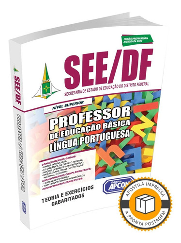 Apostila Se Df 2020 - Professor De Língua Portuguesa