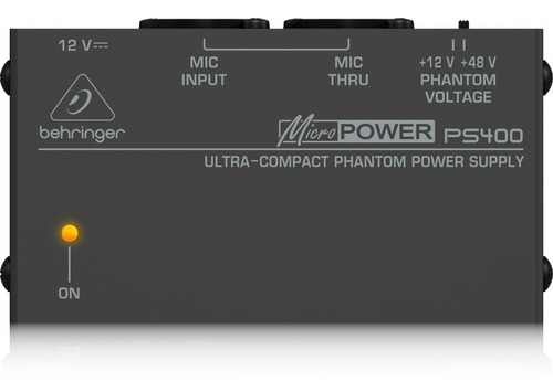 Behringer Ps400 Fuente Alimentación Fantasma-phantom Power