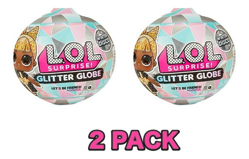 L.o.l. Surprise Holiday Glitter Bundle 2 Pack