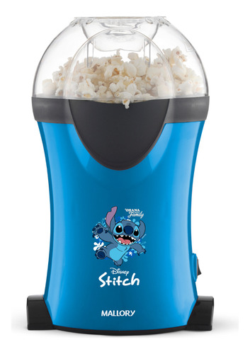 Pipoqueira Elétrica Mallory Stitch Disney Azul 127v