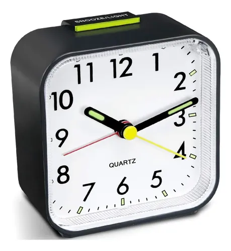 Despertador a pilas silencioso new arrivals