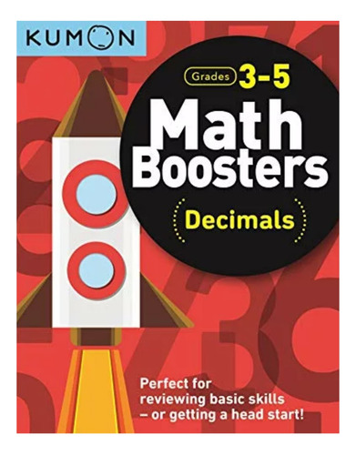 Libro Kumon Problemas Matemáticos Decimales Ingles Para Niño