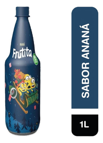 Sidra Sin Alcohol Minios Frutita Anana 1l