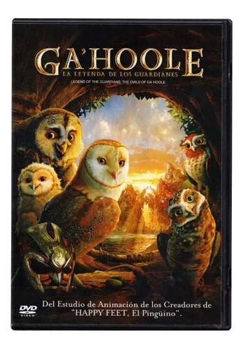 Ga ' Hoole La Leyenda De Los Guardianes Pelicula Dvd