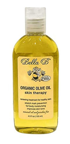 Bella B Naturals - Aceite De Oliva Orgánico Terapia De Piel