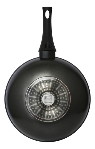 Wok Sarten 28 Cm Antiadherente Italia Apta Induccion 3,5 Mm