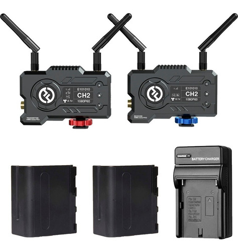 Imagem 1 de 10 de Transmissor Wireless Hollyland Mars 400s Pro Sdi Hdmi Kit