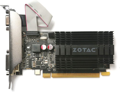 Placa De Video Zotac Geforce Gt 710 Ddr3 Pci-e2.0 Hdmi Vga