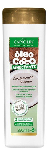 Capicilin Linha Oleo De Coco Umectante Condicionador 250 Ml