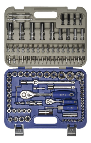 Set Juego Tuvos Bocallaves Maletin 108 Pzas Irimo 129-108-4