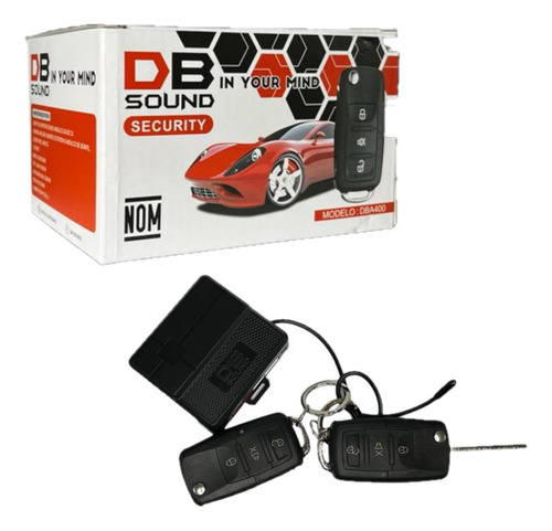 Alarma Automotriz Db Sound Dba400 2 Controles Sirena