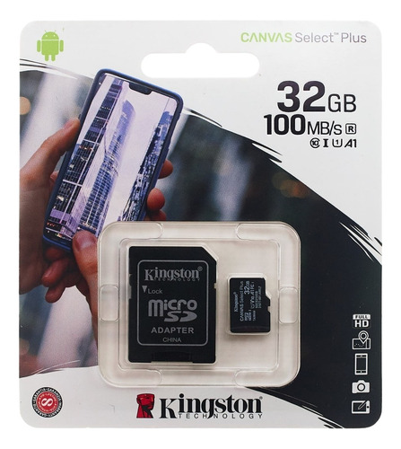 Micro Sd Kingston 32 Gb Clase 10