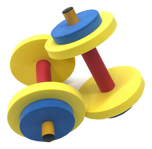 Juego De Mancuernas Fun And Fitness Multicolor De 10 Pi...