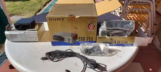 Sony Autoradio Cassette Car Stereo Xr 7200 + Cdx 715 Charger