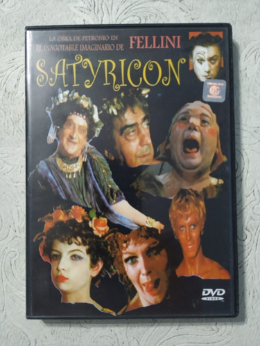 Satyricon De Fellini Dvd Usado Original En Buen Estado