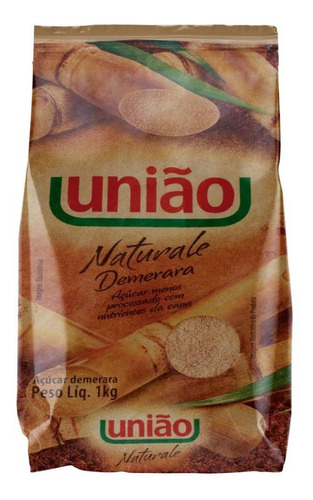 Imagem 1 de 1 de Açúcar Naturale Demerara União Pacote 1kg