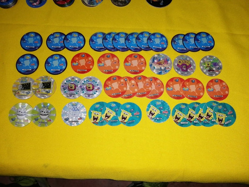 Tazos Nickelodeon Icarly Drake Josh Bob Espon 20 Tazos X 300 (Usado)