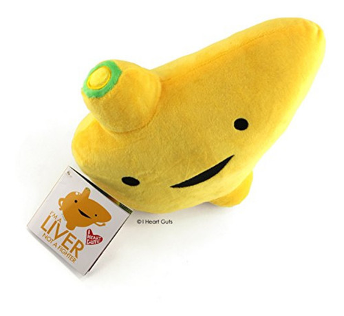 I Heart Guts Liver Plush - I'm A Liver Not A Fighter - Jugue