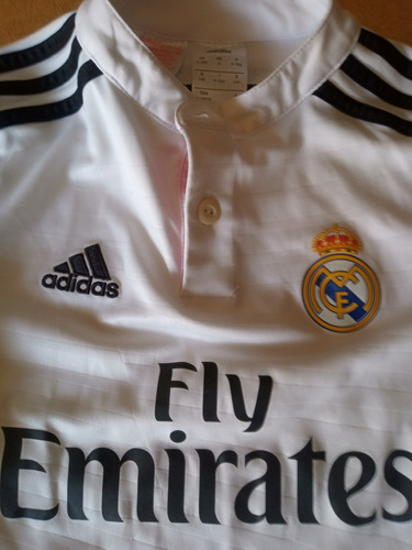 Remera adidas Real Madrid Niños Talle 9/10 Impecablebelgrano