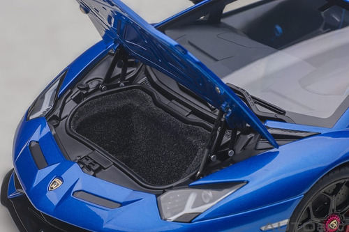 Lamborghini Aventador Svj Escala 1:18 Autoart 79174 Color Azul
