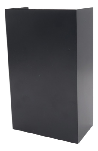 Luminaria Led Pared Rectangular Mate Doble Disparo Ángulos Ajustables Con Varias Figuras Aluminio Negro Exterior Ip65 10w Blanco Cálido 3000k Ade-031 Artlite