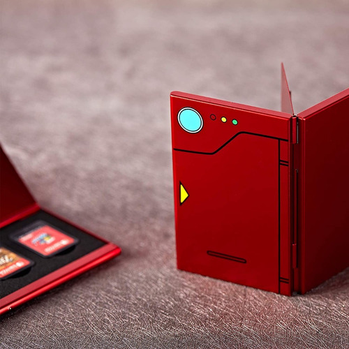 Case De Juegos De Nintendo Switch, Pokémon, Pokédex Clásico Rojo