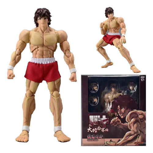 Baki Hanma Baki The Grappler Ko St Storm Figura Modelo Jugue