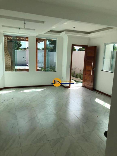 Casa Com 4 Dormitórios À Venda, 160 M² Por R$ 630.000,00 - Recreio - Rio Das Ostras/rj - Ca1815