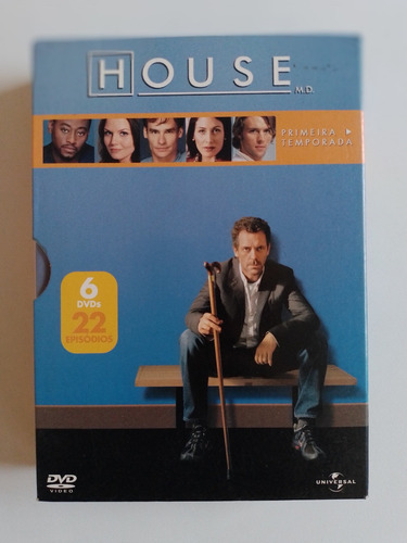 Box Original House Temporada 1 - 6 Discos 22 Episódios (Usado)