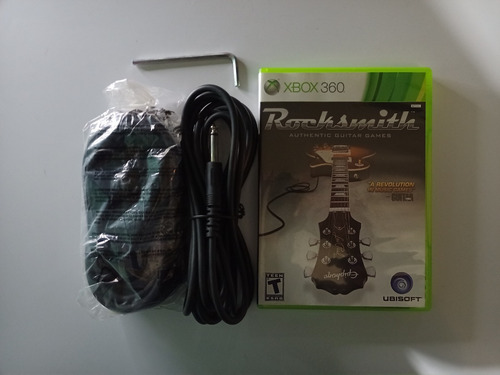 Rocksmith: Authentic Guitar Games Ubisoft Xbox 360 FĂsico (Usado)