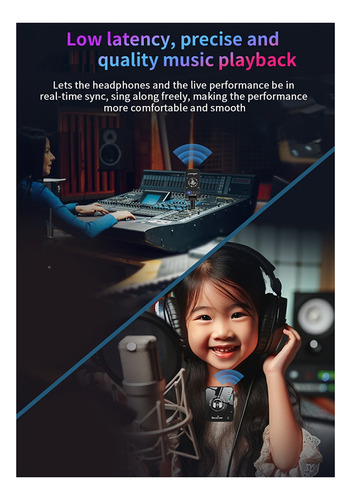 Sistema De Transmisión De Monitor De Auriculares Inalámbrico