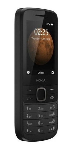 Imagen 3 de 5 de Nokia 225 4G 128 MB black 64 MB RAM